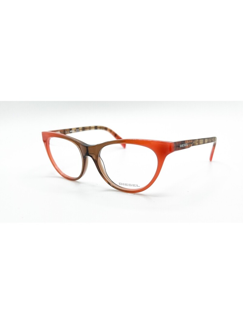 Diesel Dl5056 074 Brown Authentic Eyeglasses 52-16-140